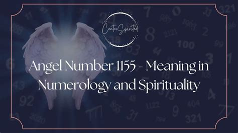 1155 Angel Number Meaning: Numerology & Symbolism